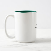 Morgenkaffee Zweifarbige Tasse (Links)