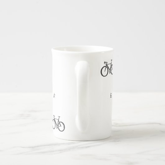 Morgenkick Cup Porzellantasse (Rückseite)