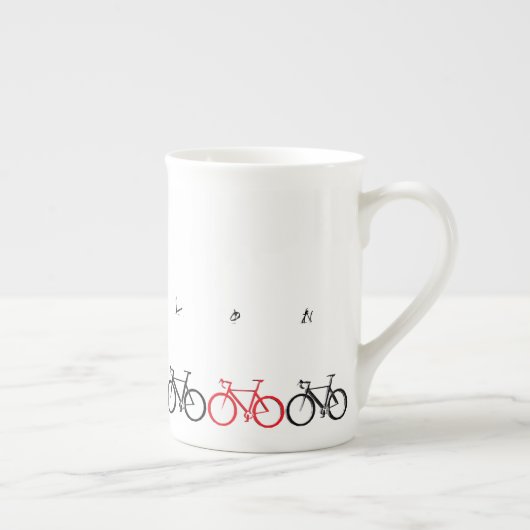 Morgenkick Cup Porzellantasse (Rechts)