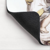 Morgenkleid, Modegeck von Ackermanns Repo Mousepad (Ecke)