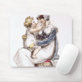 Morgenkleid, Modegeck von Ackermanns Repo Mousepad (Mit Mouse)
