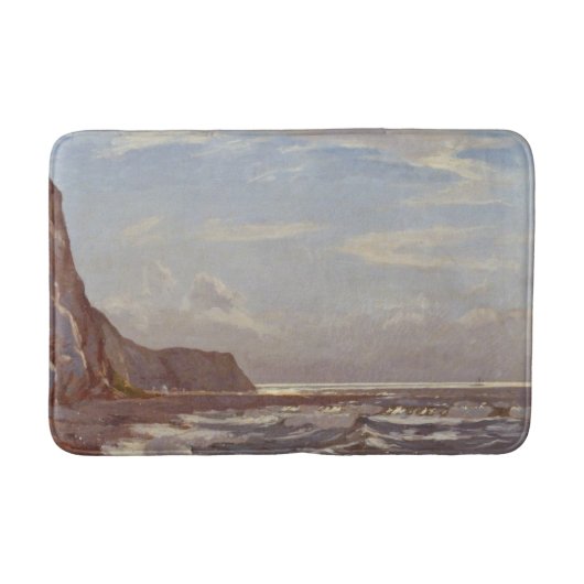 Morgenküste auf der Isle of Wight (von Talmage) Badematte (Vorderseite)