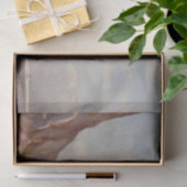 Morgenküste auf der Isle of Wight (von Talmage) Seidenpapier