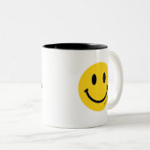 Morgenlächeln Zweifarbige Tasse (VorderseiteRechts)