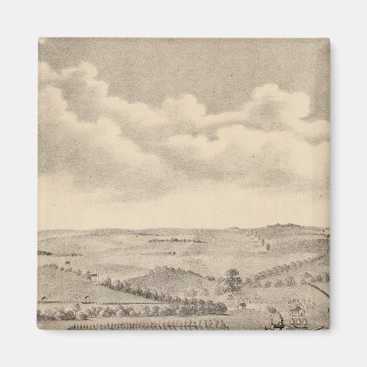 Morgenlandschaft, JD-Flüsse Magnet (Vorne)