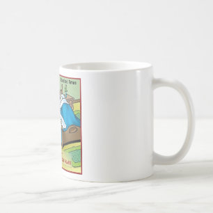 Morgenlicher Knoblauchatem Lustige Verrückte Carto Kaffeetasse