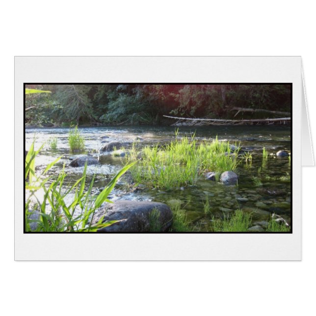 Morgenlicht auf dem Cowian River (Vorderseite (Horizontal))