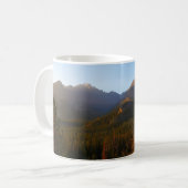 Morgenlicht auf den Rocky Mountains im Herbst Kaffeetasse (Vorderseite Links)