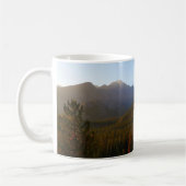 Morgenlicht auf den Rocky Mountains im Herbst Kaffeetasse (Links)