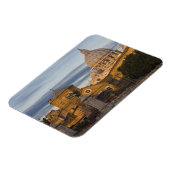 Morgenlicht auf der Kuppel von St. Peter Magnet (Linke Seite)