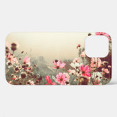 Morgenlicht, blühender rosa Kosmos. Case-Mate iPhone Hülle (Rückseite (Horizontal))