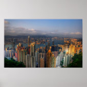 Morgenlicht in Hong Kon Poster (Vorne)