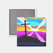 Morgenlicht Magnet (Vorderseite/Rückseite)