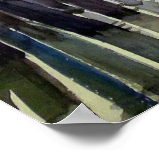 Morgenlicht Poster (Ecke)