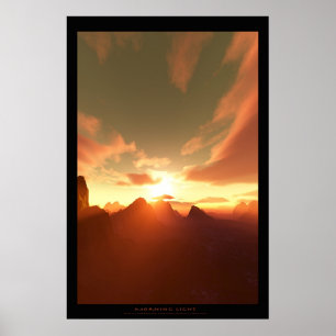 Morgenlicht Poster
