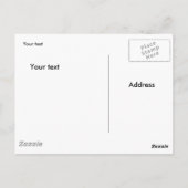 Morgenlicht Postkarte (Rückseite)