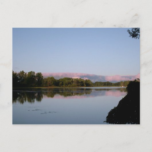 Morgenlicht Postkarte (Vorderseite)