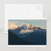 Morgenlicht Postkarte (Vorne/Hinten)