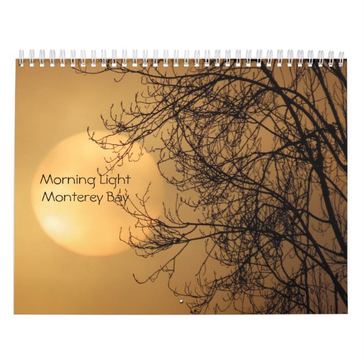 Morgenlicht - Sonnenaufgang über Monterey Bay Kalender (Titelbild)