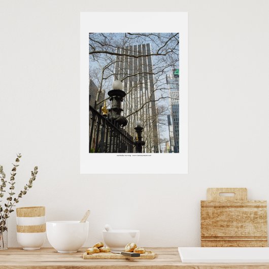 Morgenmanhattan Poster (Küche)