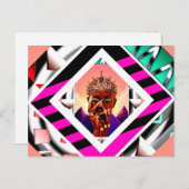 Morgenmediation Postkarte (Vorne/Hinten)