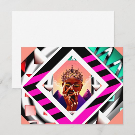 Morgenmediation Postkarte (Vorne/Hinten)