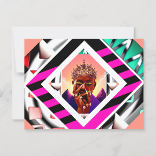 Morgenmediation Postkarte