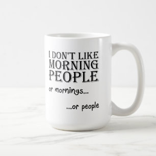 Morgenmenschen-Tasse Kaffeetasse