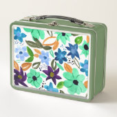 Morgenminze Metall Brotdose (Vorderseite)