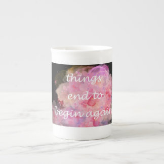 "Morgenmotivation: Inspirierend gedachte Tasse" Porzellantasse