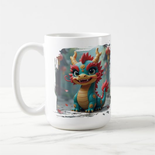 Morgenmotivations-Tasse Kaffeetasse (Links)
