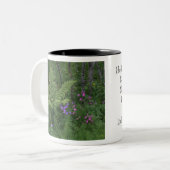 Morgenmuffel Zweifarbige Tasse (Vorderseite Links)