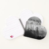 Morgennebel auf dem Berg - Notebook Notizblock (Innenseite)