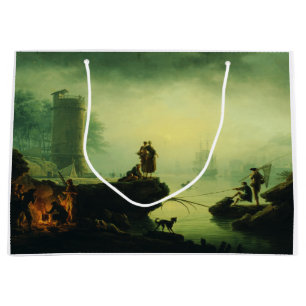 Morgennebel auf See von Joseph Vernet  Große Geschenktüte