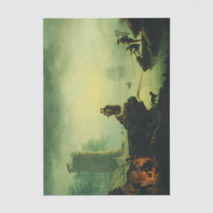 Morgennebel auf See von Joseph Vernet  Seidenpapier