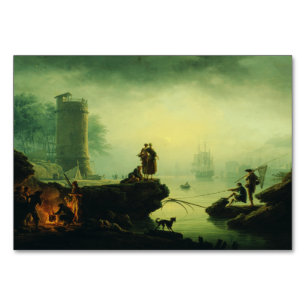Morgennebel auf See von Joseph Vernet  Tischnummer