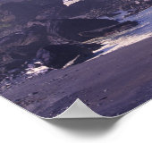 Morgennebel entlang der Küste von Oregon bei Nesik Poster (Ecke)
