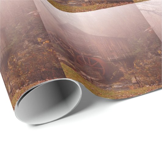 Morgennebel Geschenkpapier (Rolleneckpunkt)