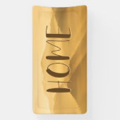 Morgennebel Goldschichten Sonnenaufgang Zuhause Zi Banner (Vertikal)