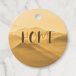 Morgennebel Goldschichten Sonnenaufgang Zuhause Zi Geschenkanhänger