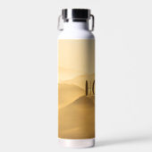 Morgennebel Goldschichten Sonnenaufgang Zuhause Zi Trinkflasche (Vorne)