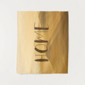 Morgennebel Goldschichten Sonnenaufgang Zuhause Zi Wandteppich (Vorderseite)