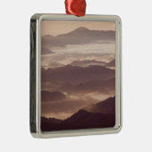 Morgennebel im Süden Appalachen Ornament Aus Metall (Rechts)