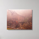 Morgennebel Leinwanddruck (Vorderseite)