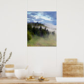 Morgennebel Poster (Küche)