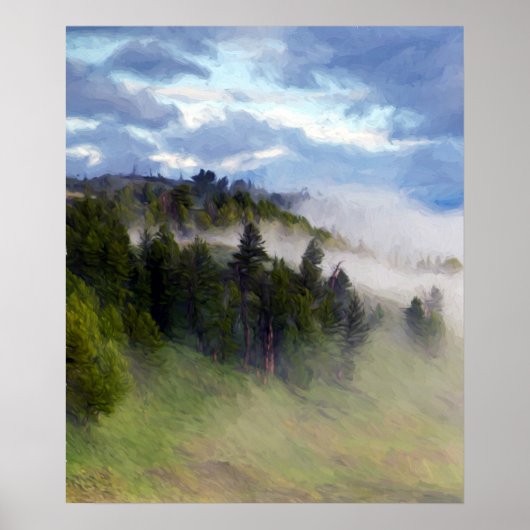 Morgennebel Poster (Vorne)