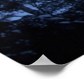 Morgennebel über den See Poster (Ecke)