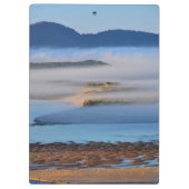Morgennebel über Netarts Bay, ODER Klemmbrett (Rückseite)