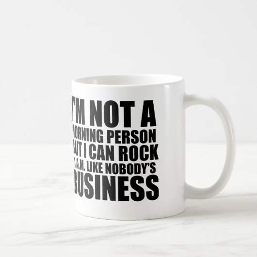 Morgenperson Kaffeetasse (Rechts)