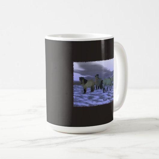 Morgenpferd Kaffeetasse (VorderseiteRechts)